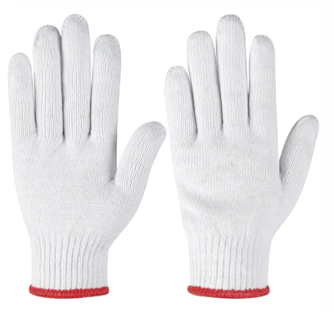 12 Pieces Pack Offer – Factory Rate Knitted Cotton Gloves