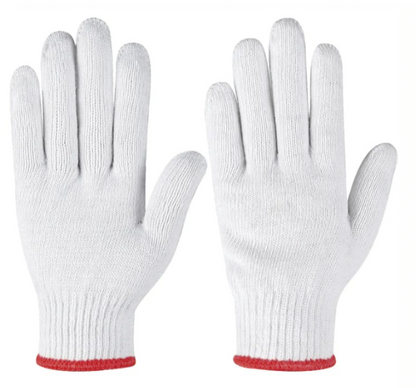 12 Pieces Pack Offer – Factory Rate Knitted Cotton Gloves