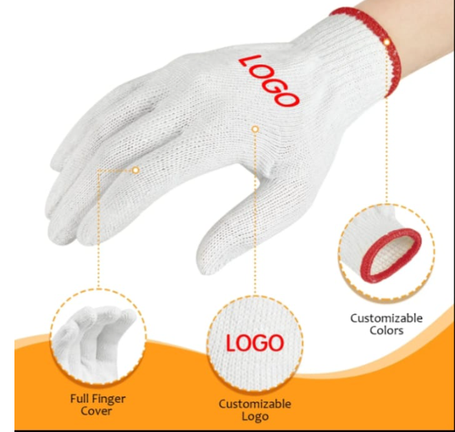 12 Pieces Pack Offer – Factory Rate Knitted Cotton Gloves